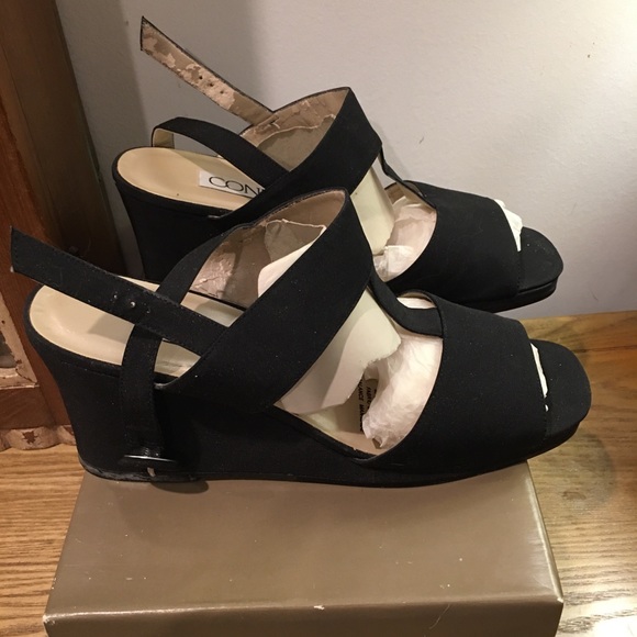 🛍3/$25🛍 NIB CONNIE BLACK HEELS - Picture 7 of 7